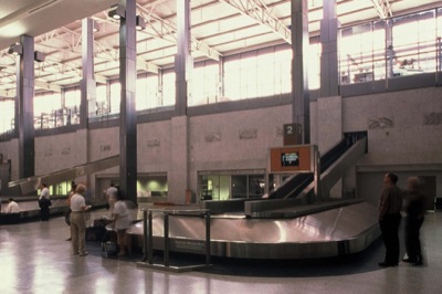 Austin-Bergstrom International Airport, Philippe Klinefelter, granite bas relief panels